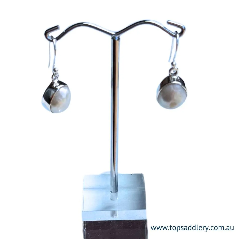 S&S Baroque Pearl Earrings