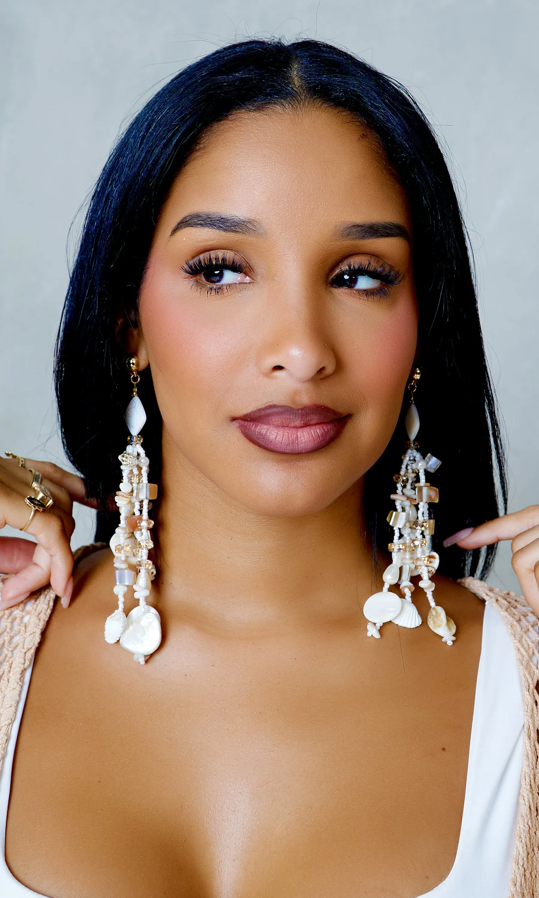 Seaside Serenity Shell Earrings