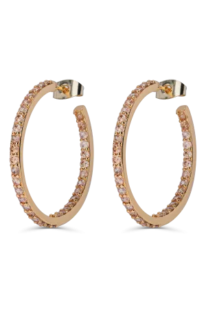 Serena Hoops - Champagne
