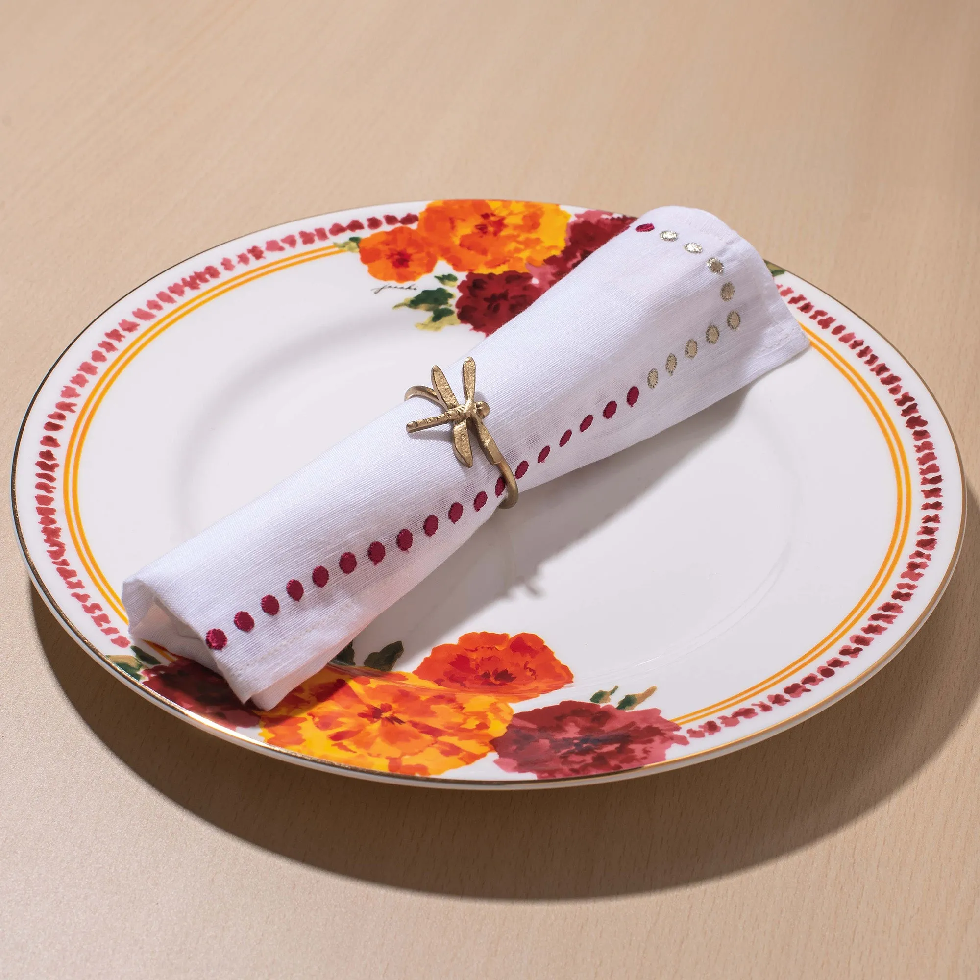 Set of 6 Vayu Napkin Rings