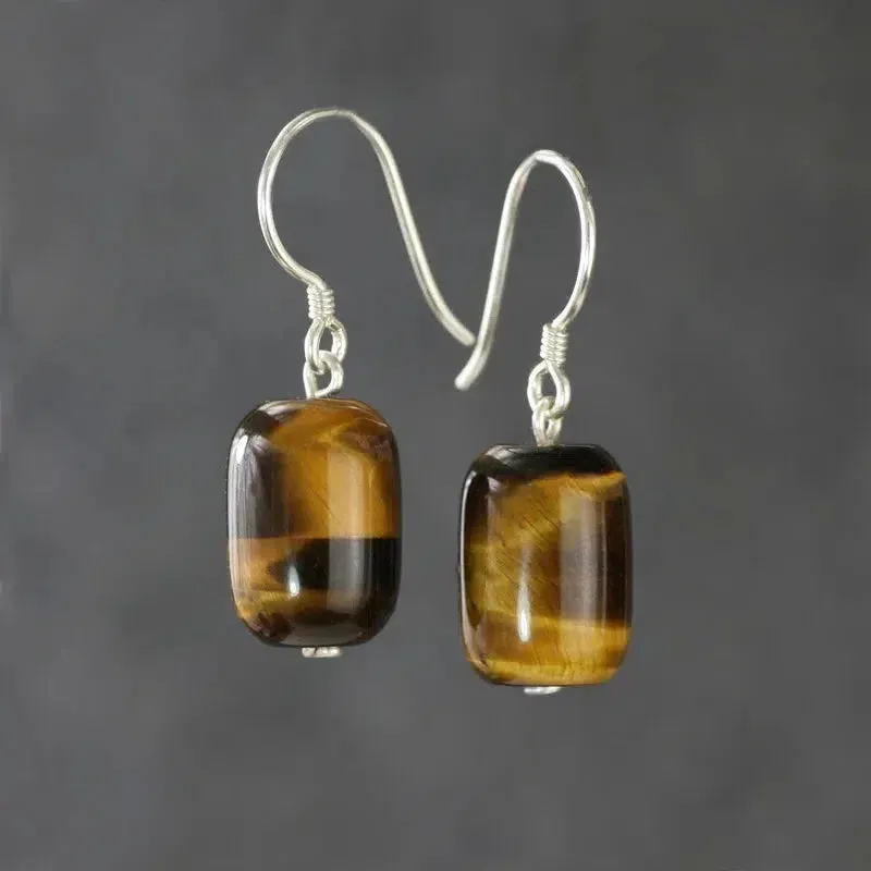 Shabby Chic Earrings - Natural Crystals In 12 Styles