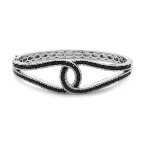 Silver Ivy C Cuff