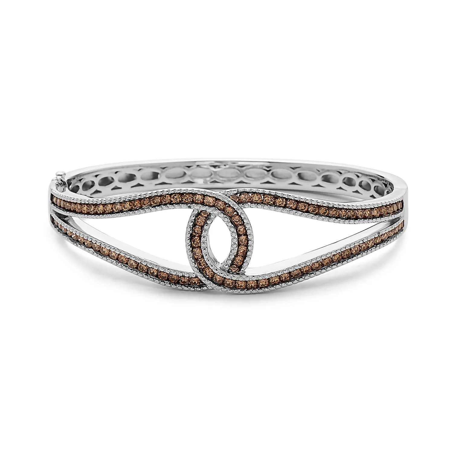Silver Ivy C Cuff