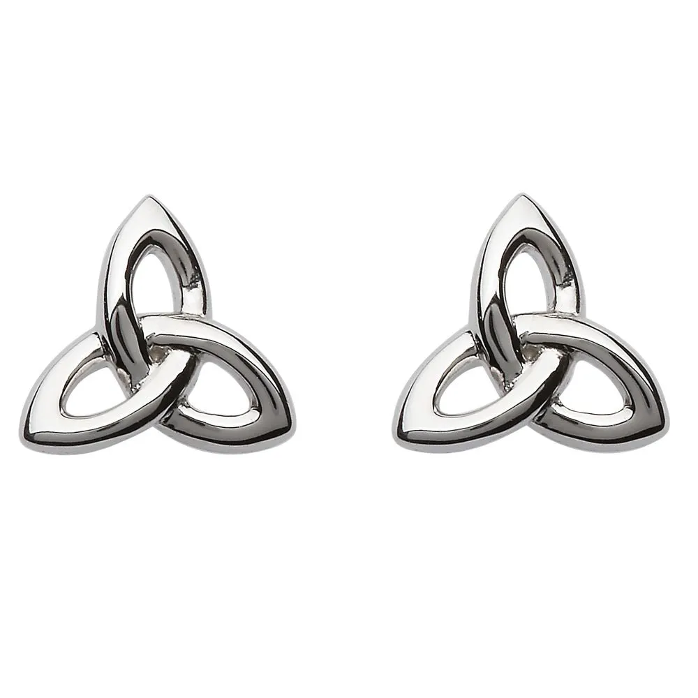 Sterling Silver Celtic Trinity Knot Stud Earrings SE2201