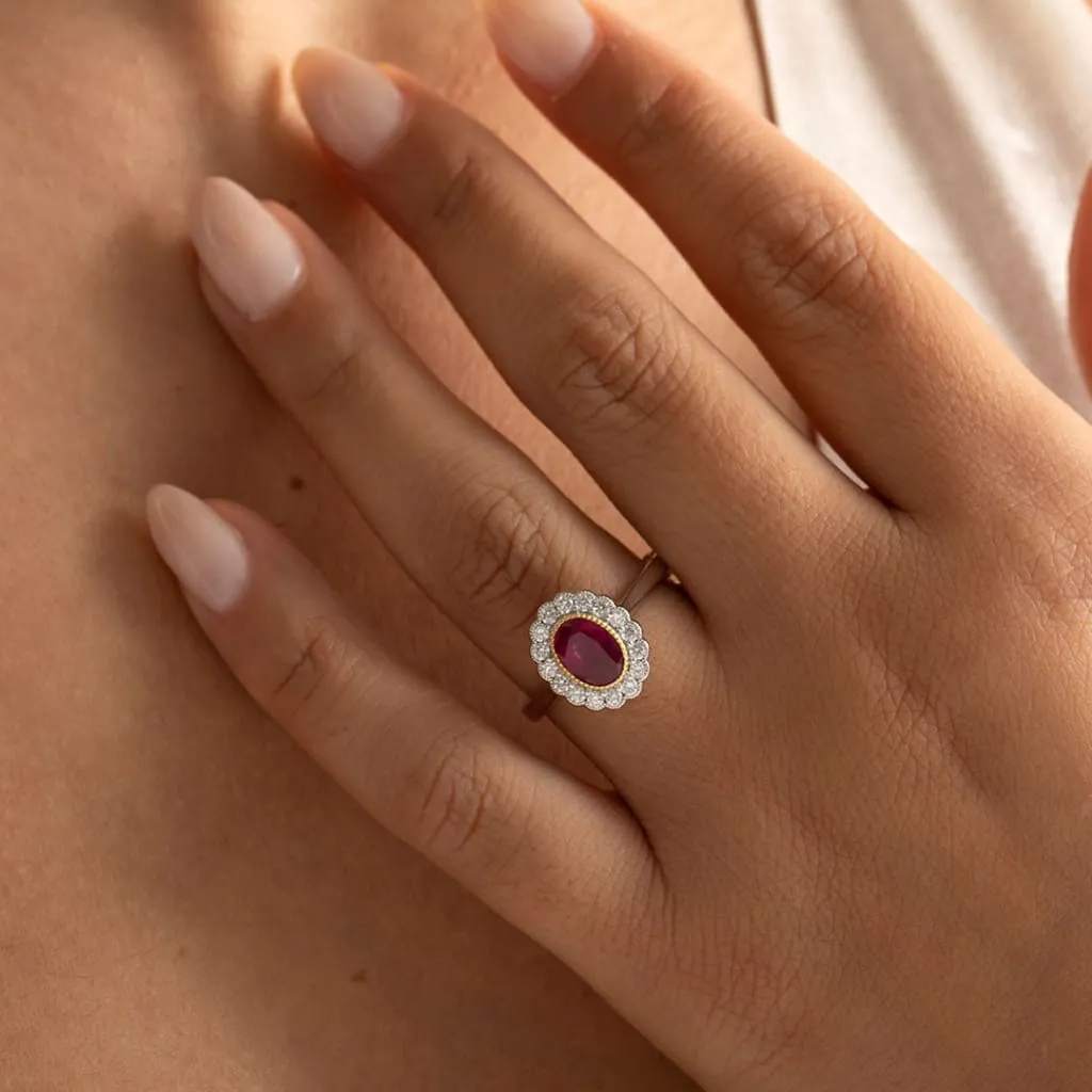 TARA | Ruby & Diamond Ring