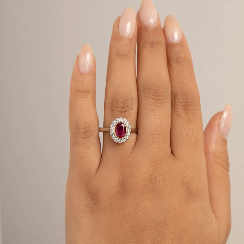 TARA | Ruby & Diamond Ring