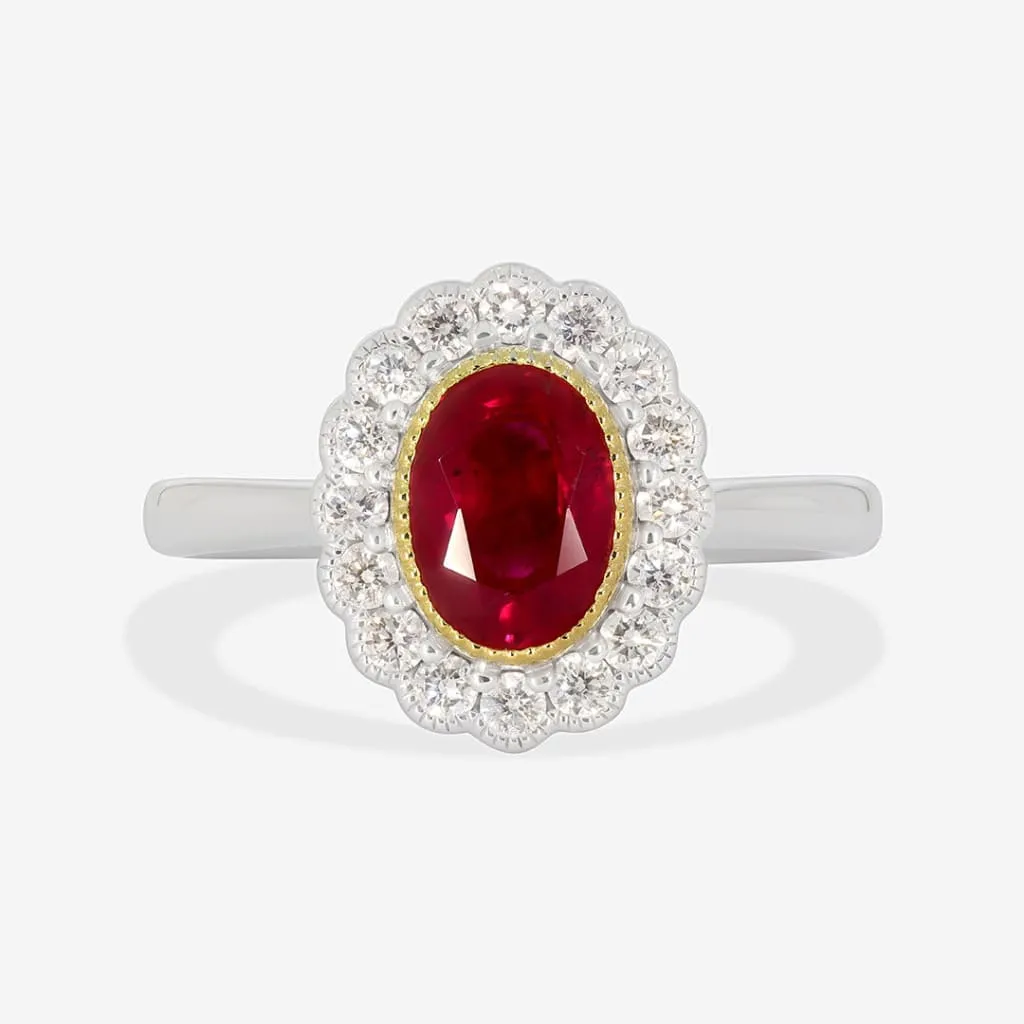 TARA | Ruby & Diamond Ring