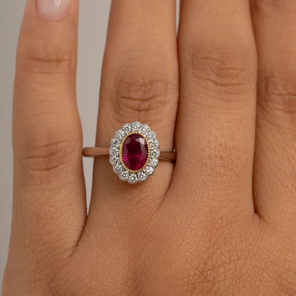 TARA | Ruby & Diamond Ring
