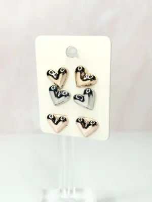 Team Love Earring set
