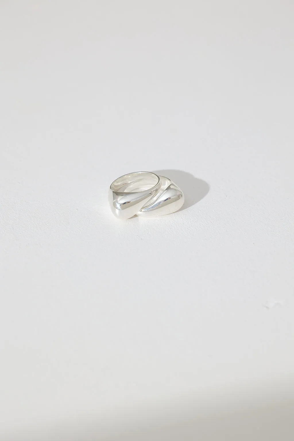 Tear Drop stacked rings