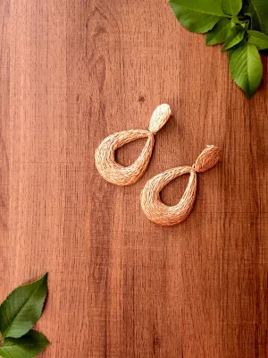 The Rustic Teardrop Earrings