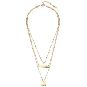 Triple Layer Pendant Necklace