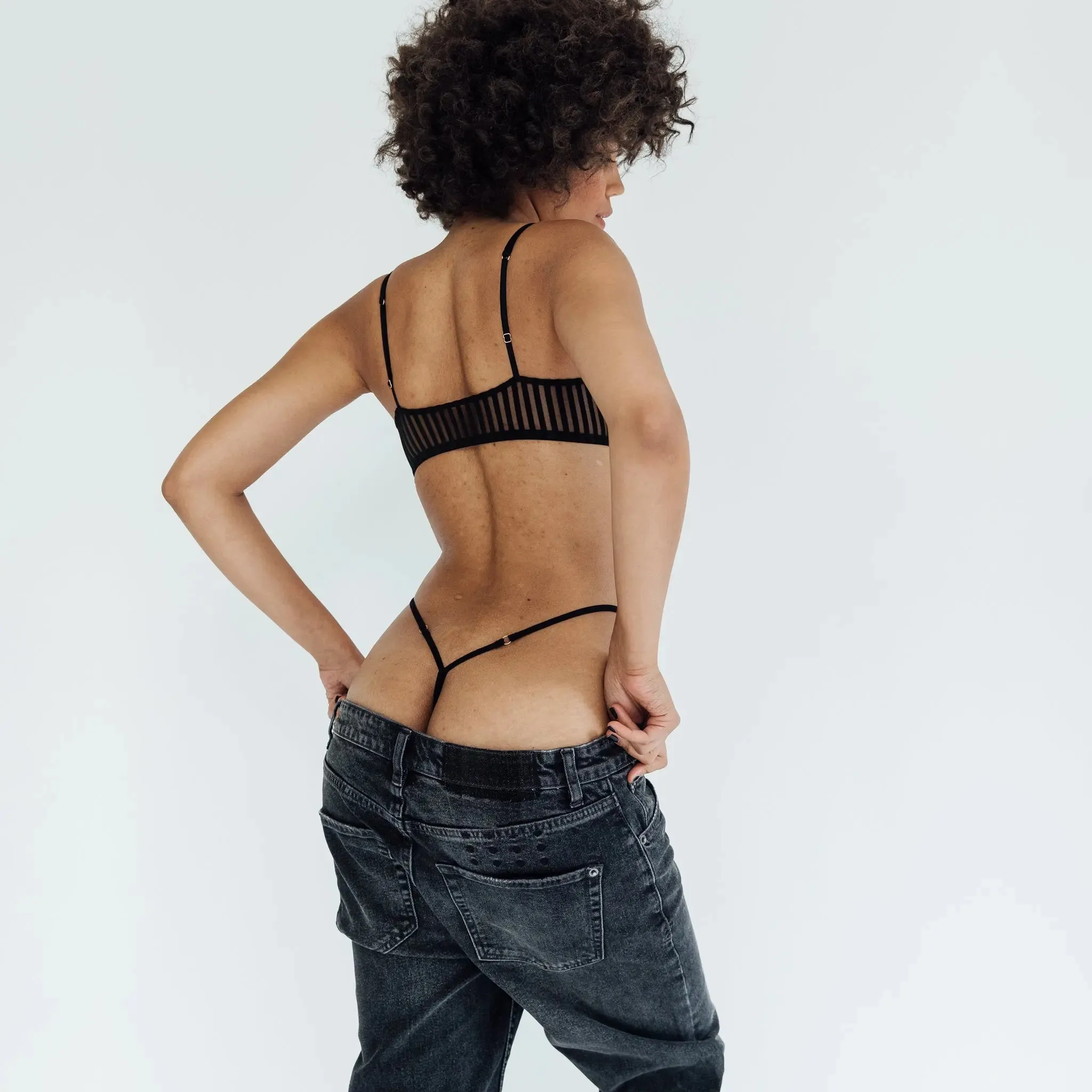 Vertigo Micro-G Thong Black