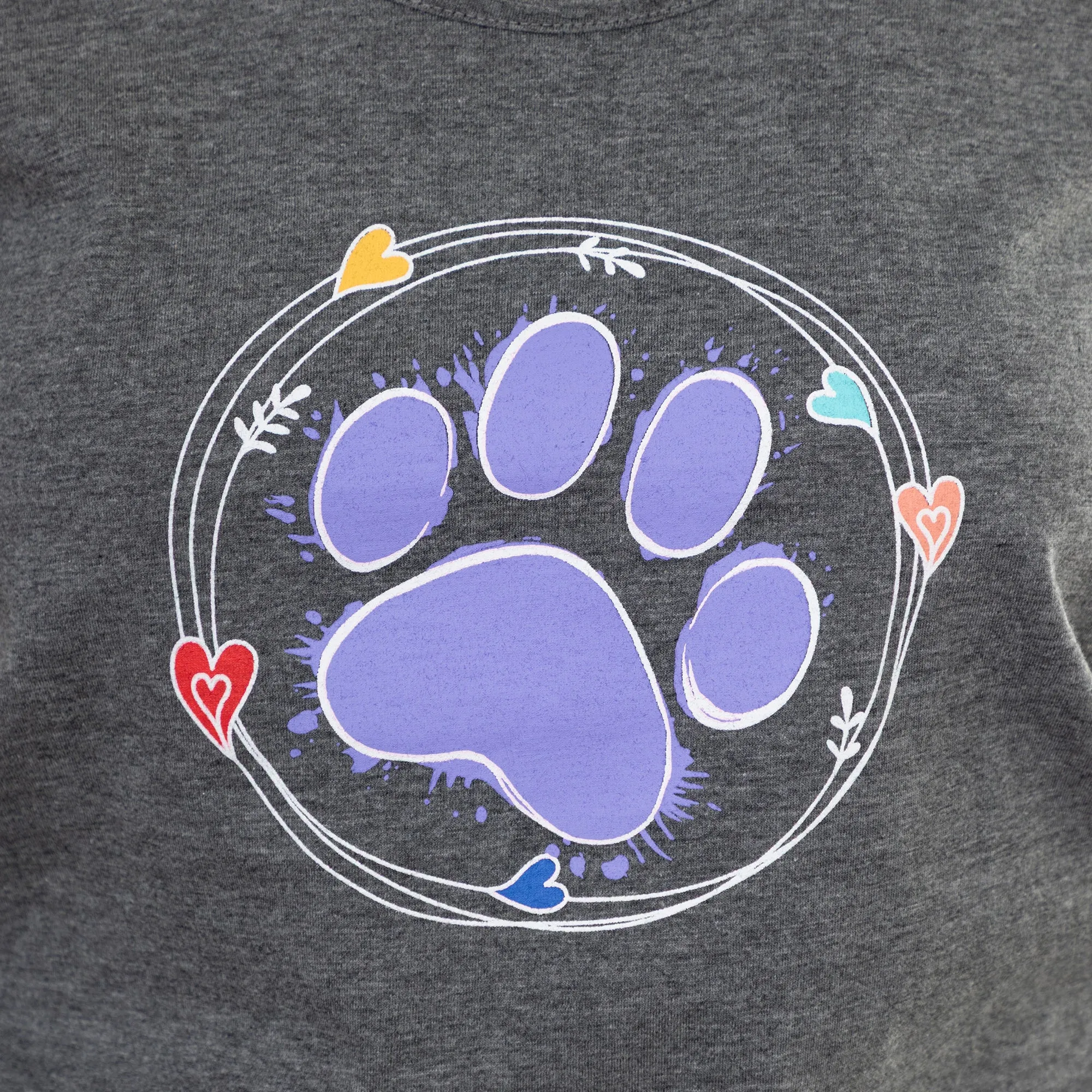 Watercolor Paw Tank Top