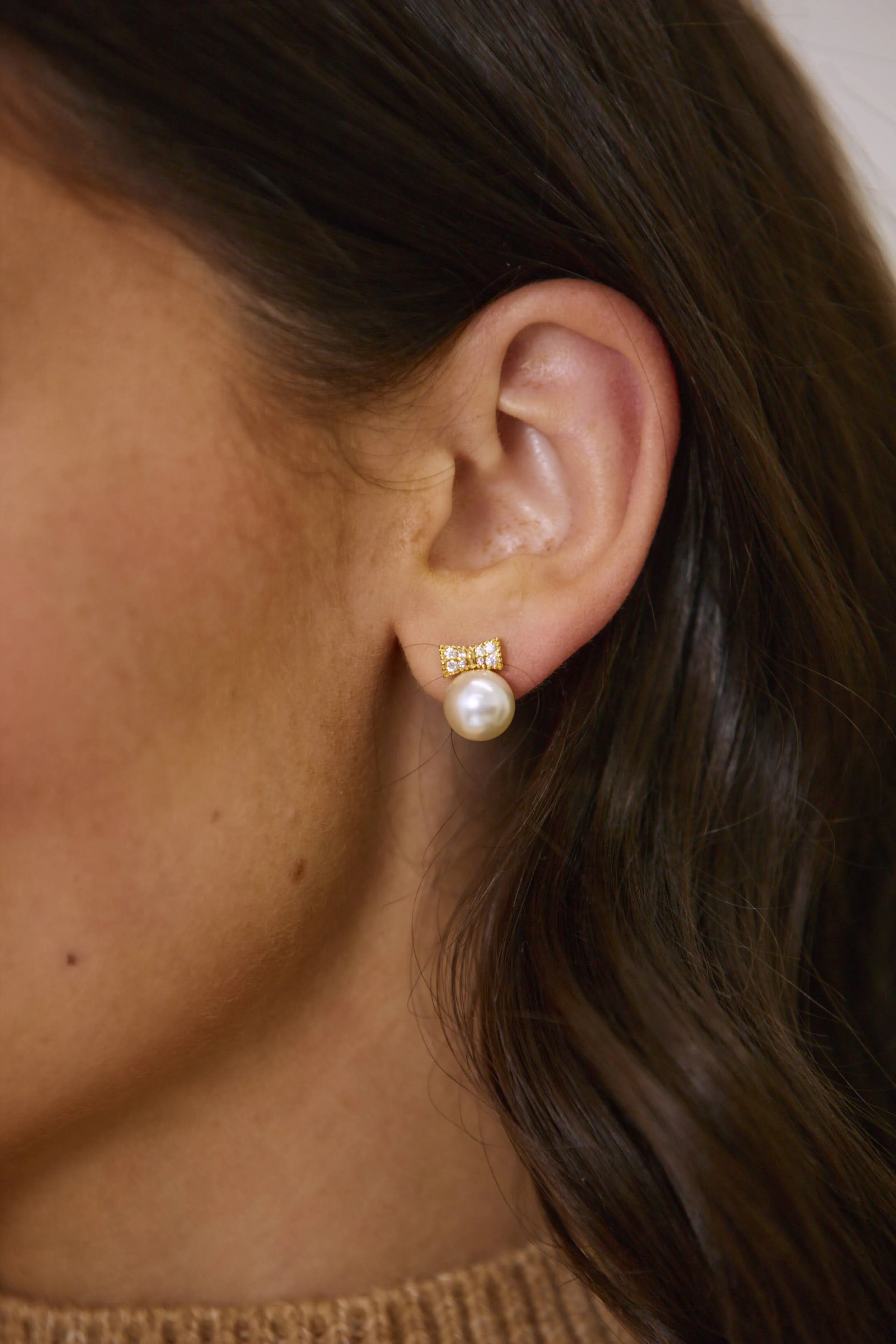 Wherever You Go Pearl Earrings