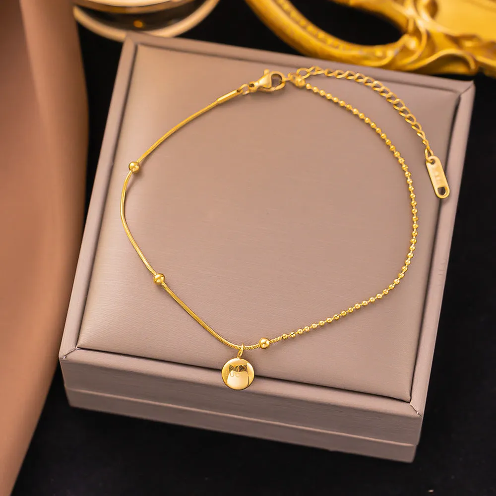 Wholesale Fashion Simple Versatile Titanium Steel Bracelet