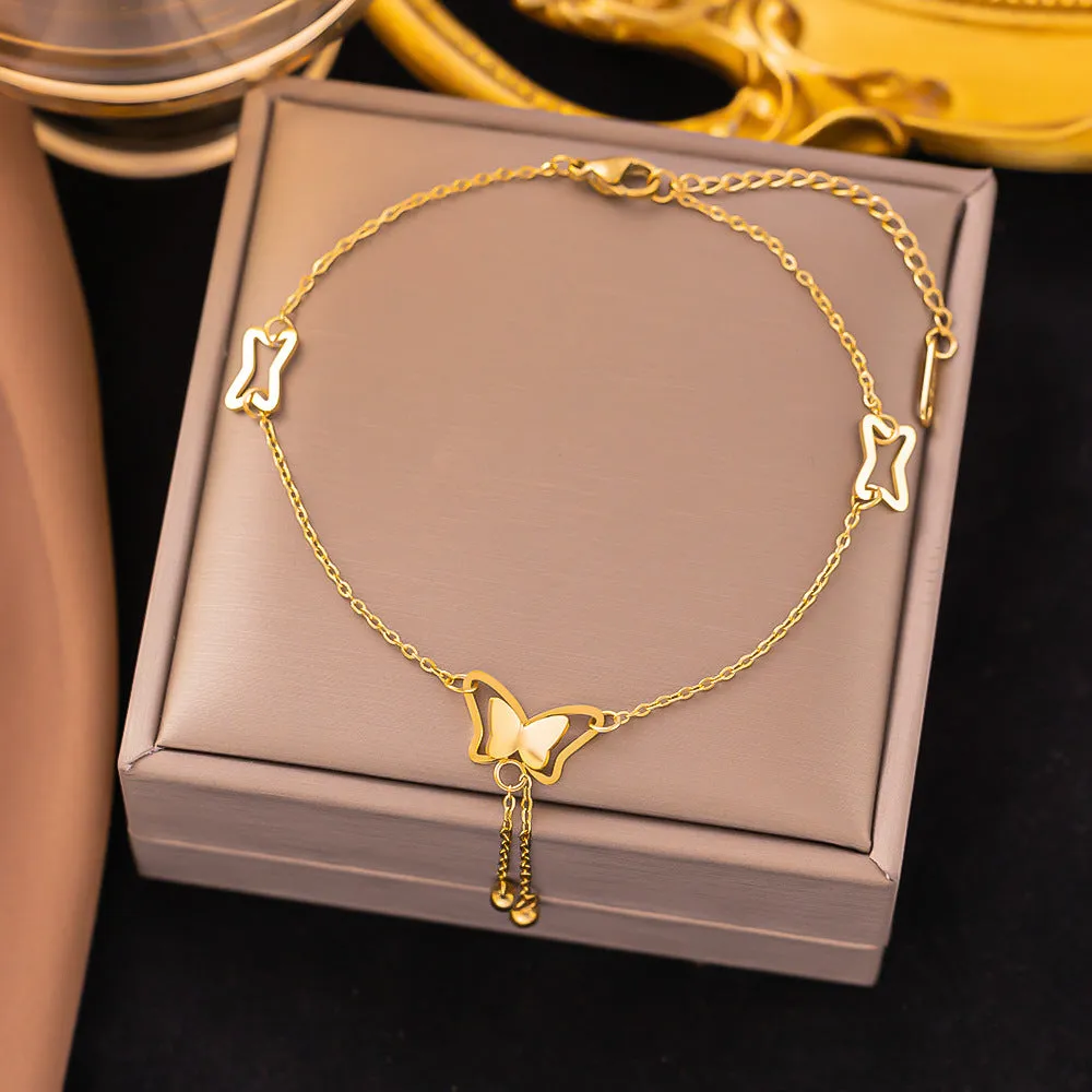 Wholesale Fashion Simple Versatile Titanium Steel Bracelet