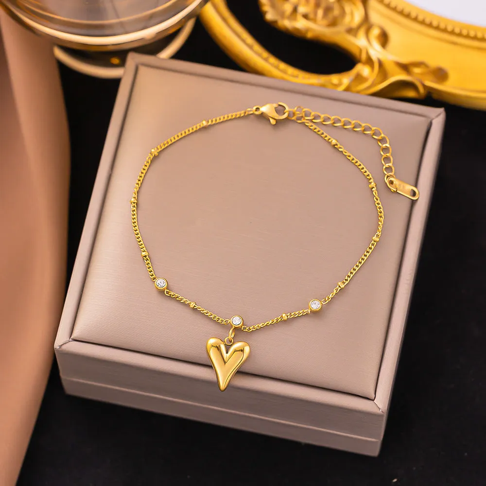 Wholesale Fashion Simple Versatile Titanium Steel Bracelet