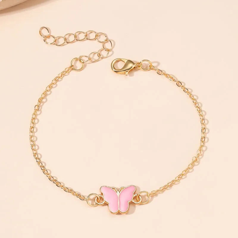Wholesale Hot Selling Simple and Versatile Butterfly Bracelet Watch Accessories