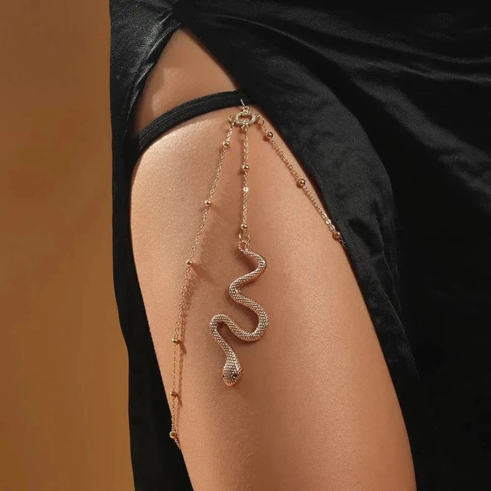 women's summer jewelry zirconia crystal legs chains rhinestone bodywear ✈️ free.shipping