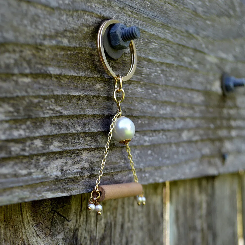 Wood Swing Keychain